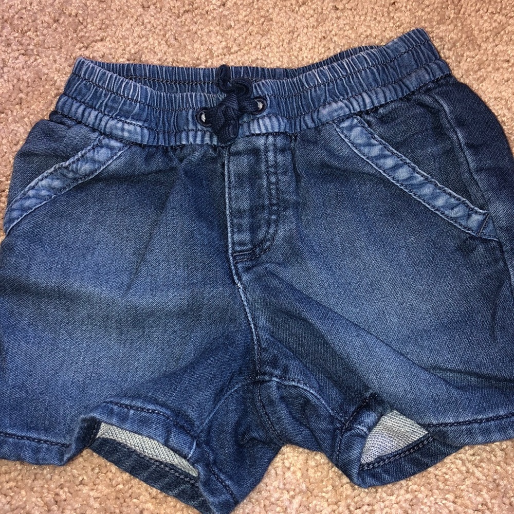 12/18m baby gap jean shorts